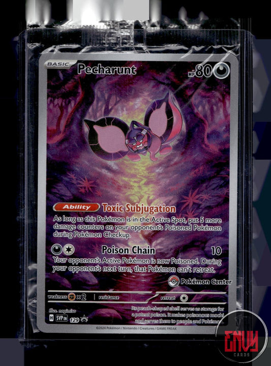 Pecharunt (Pokemon Center Exclusive) NM 129 Scarlet & Violet Promo Pokemon Holo