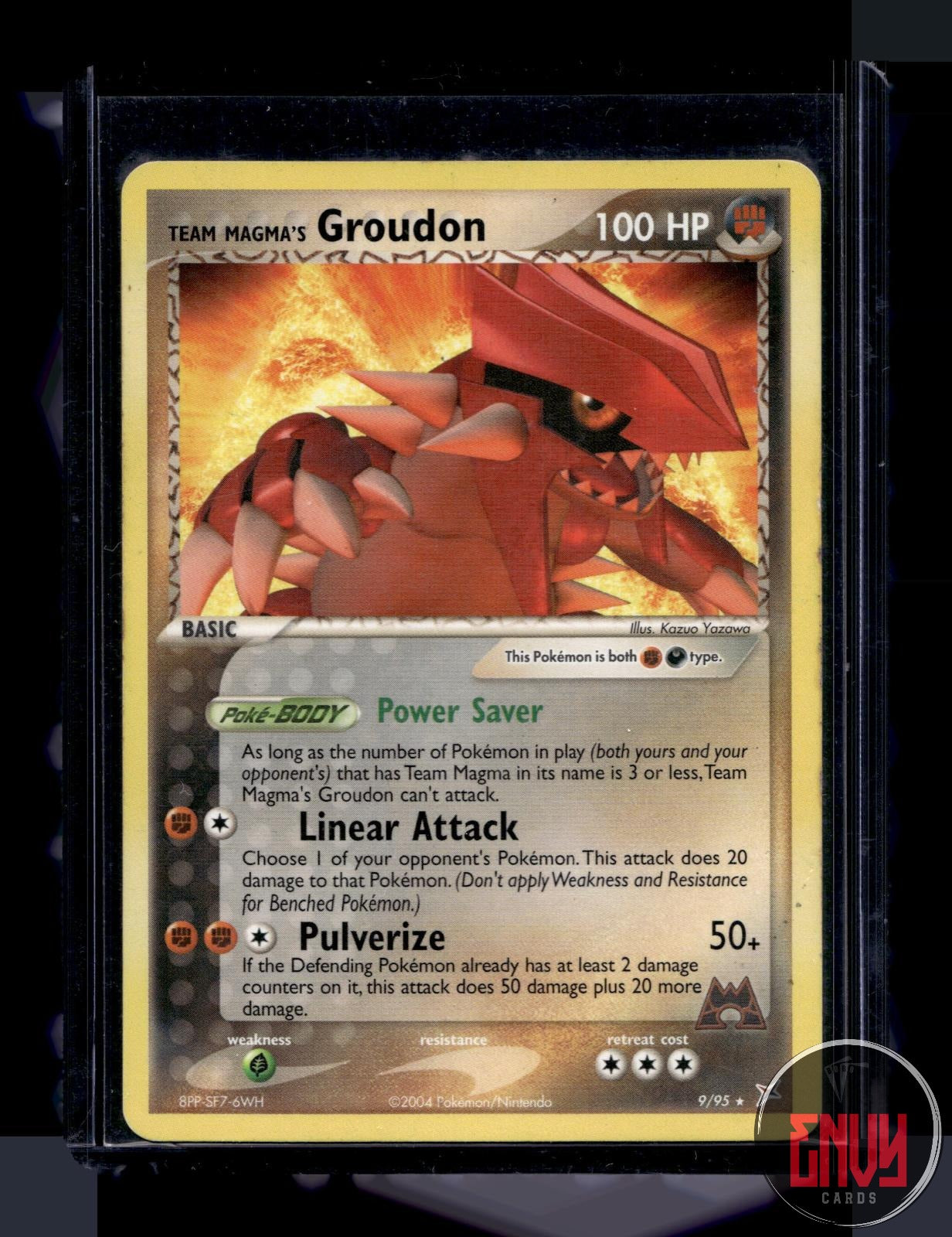 Team Magma's Groudon (EX Team Magma vs Team Aqua) MP 9/095 Deck Exclusives 