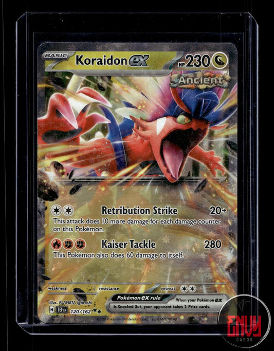 Koraidon ex Near Mint 120/162 Double Rare Temporal Forces Pokemon