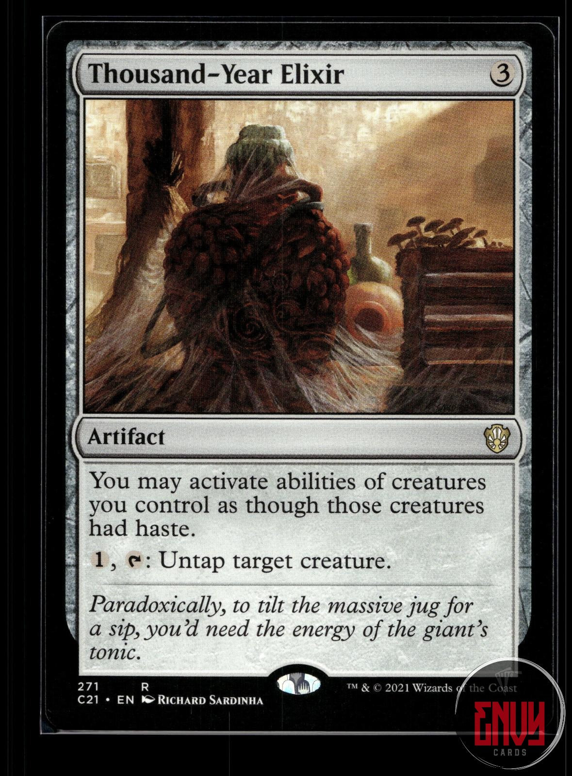 Thousand-Year Elixir Near Mint 271 Rare Commander 2021