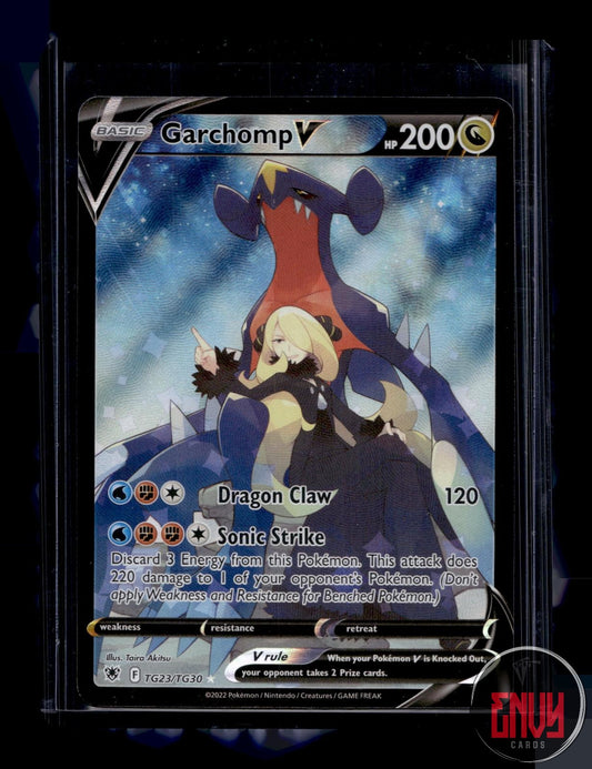 Garchomp V NM TG23/TG30 V Rare Astral Radiance Trainer Gallery Pokemon Holo
