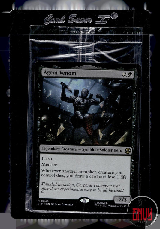 Agent Venom Lightly Played 49 Rare Prerelease Cards Foil
