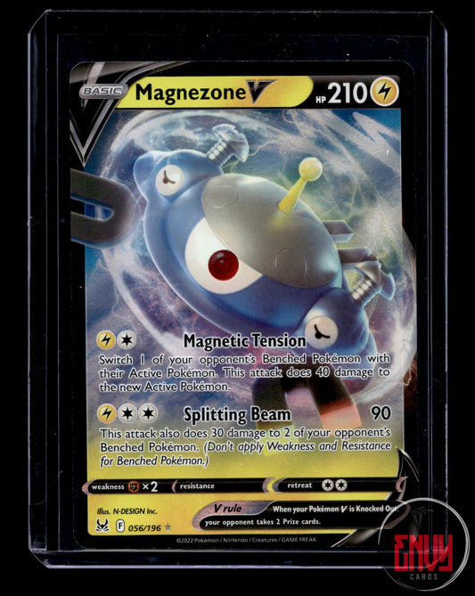 Magnezone V Near Mint 056/196 V Rare Lost Origin Pokemon