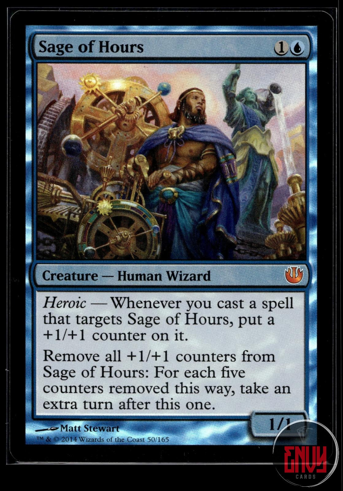 Sage of Hours Near Mint 50 Mythic Journey Into Nyx Foil