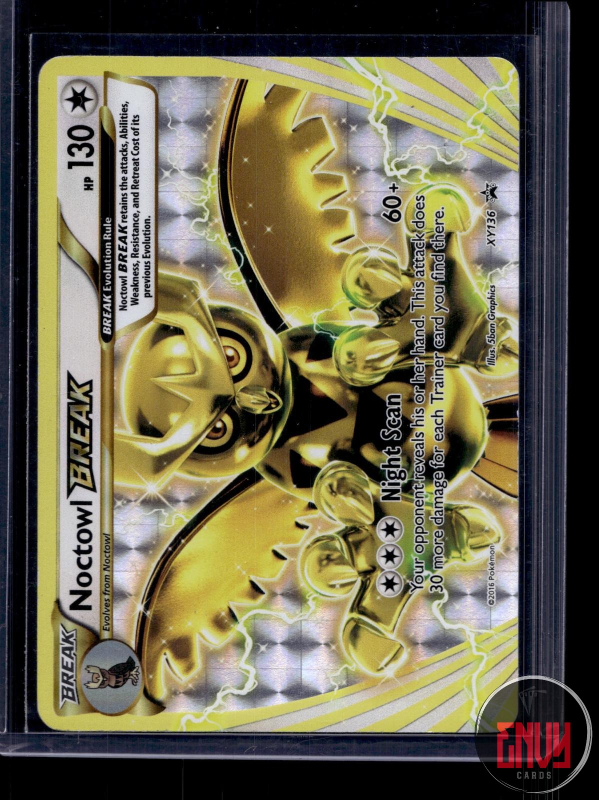 Noctowl BREAK NM XY136 P XY Promo Pokemon Holo