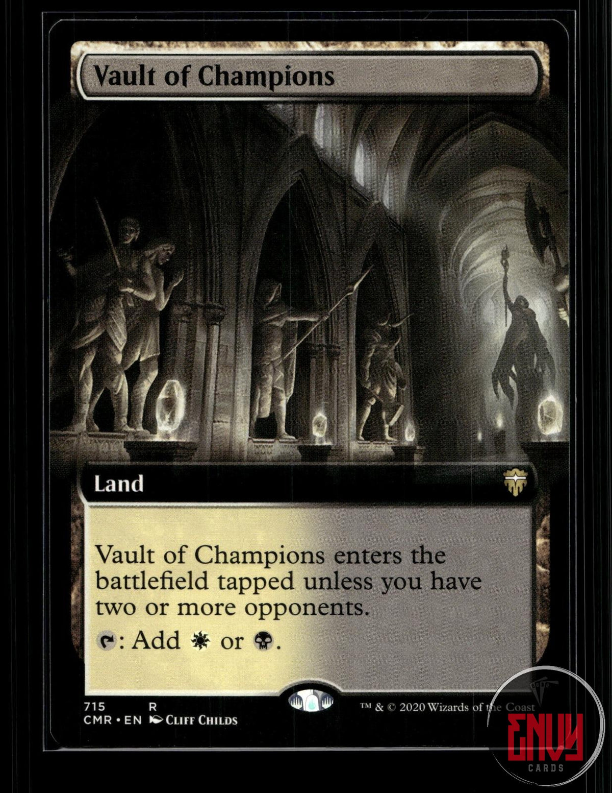 Vault of Champions (Extended Art) Near Mint 715 Rare Commander Legends