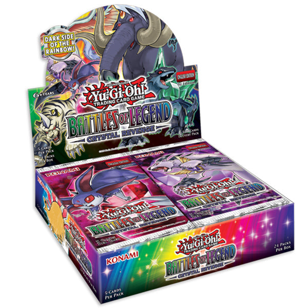 Yu-Gi-Oh: Battles of Legend- Crystal Revenge Booster Display