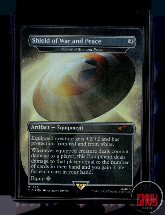Shield of War and Peace - Sword of War and Peace (Rainbow Foil) NM 1730 SLD