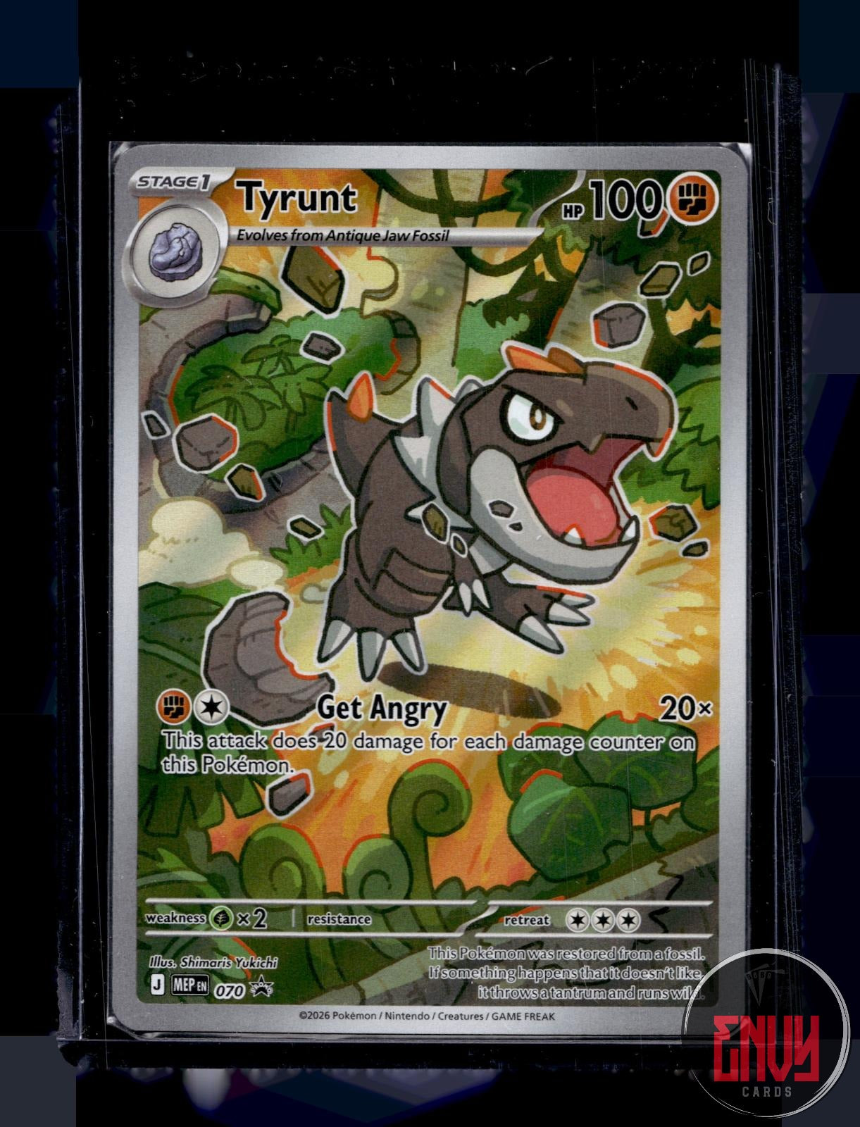 Tyrunt Near Mint 070 Promo ME: Mega Evolution Promo Pokemon