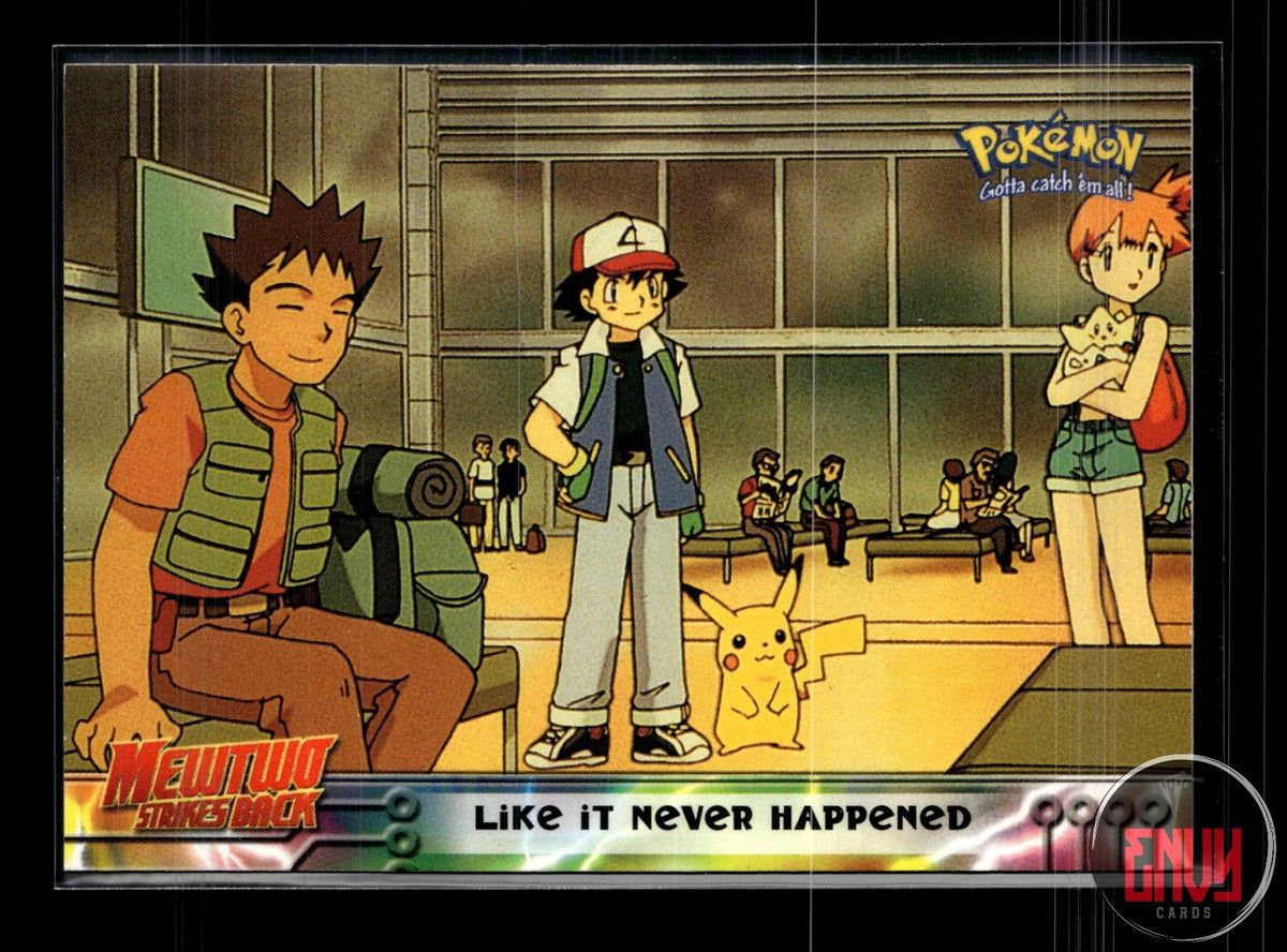Like It Never Happened LP #40 Topps The First Movie Trading Cards Pokemon