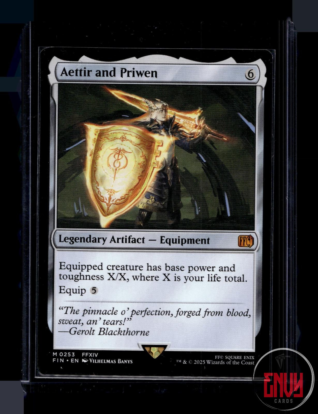 Aettir and Priwen Near Mint 253 Mythic FINAL FANTASY Magic: The Gathering