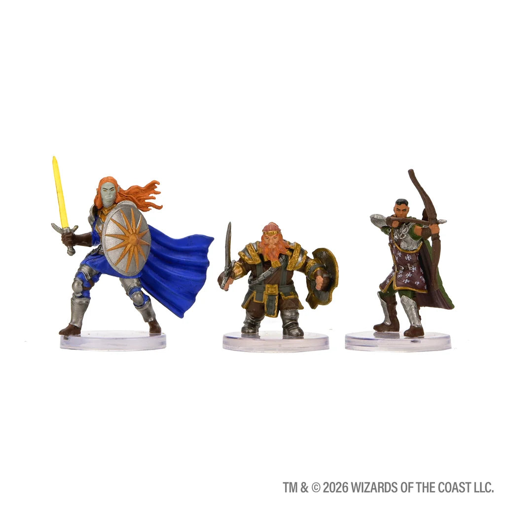 D&D ICONS OF THE REALMS: W29 PLAYER'S HANDBOOK - SWORDS N STAVES STARTER SET