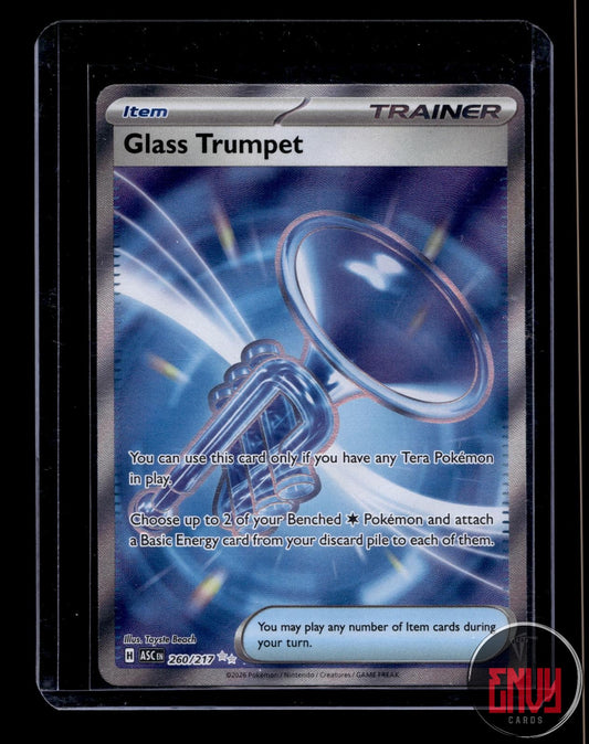 Glass Trumpet Near Mint 260/217 Ultra Rare Ascended Heroes Pokemon