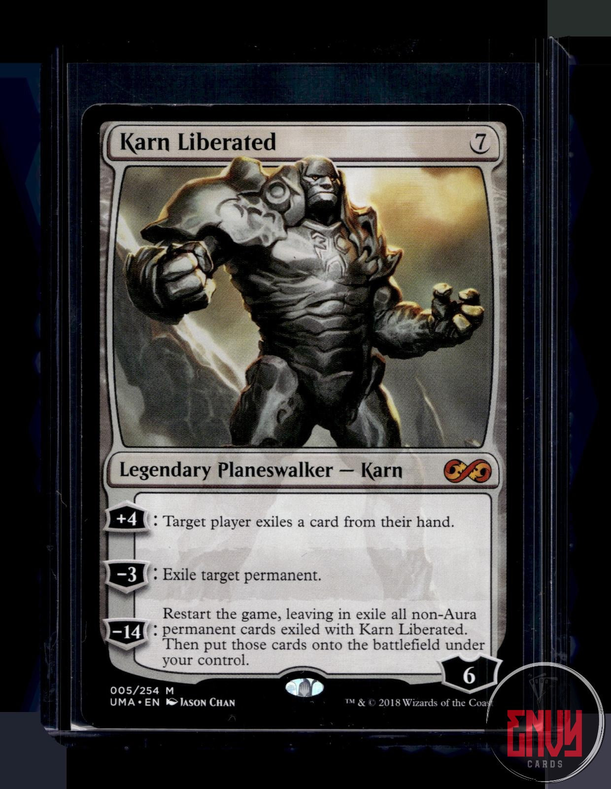 Karn Liberated LP 5 Mythic Ultimate Masters Magic: The Gathering