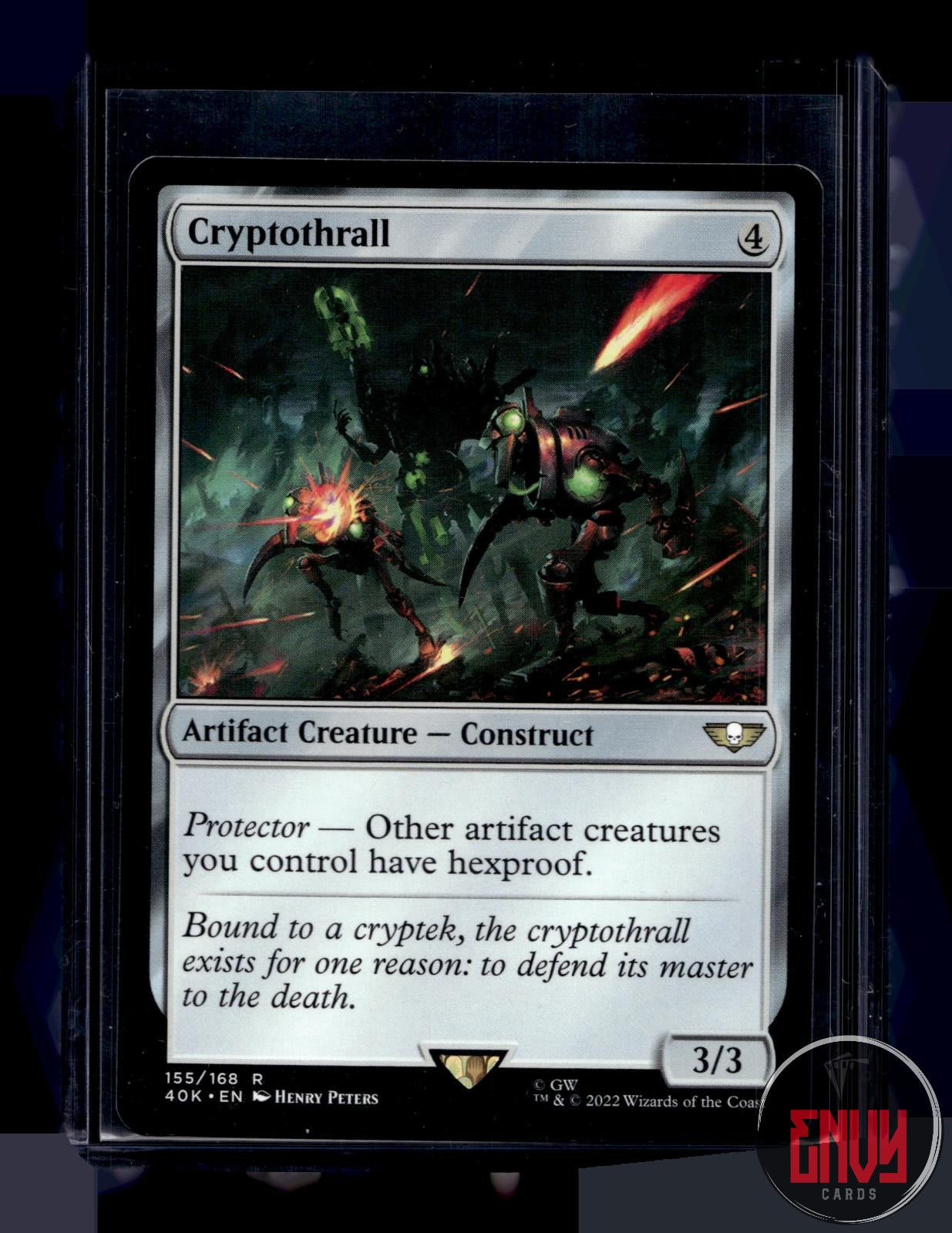 Cryptothrall NM 155 Rare Universes Beyond: Warhammer 40,000 Magic: The Gathering
