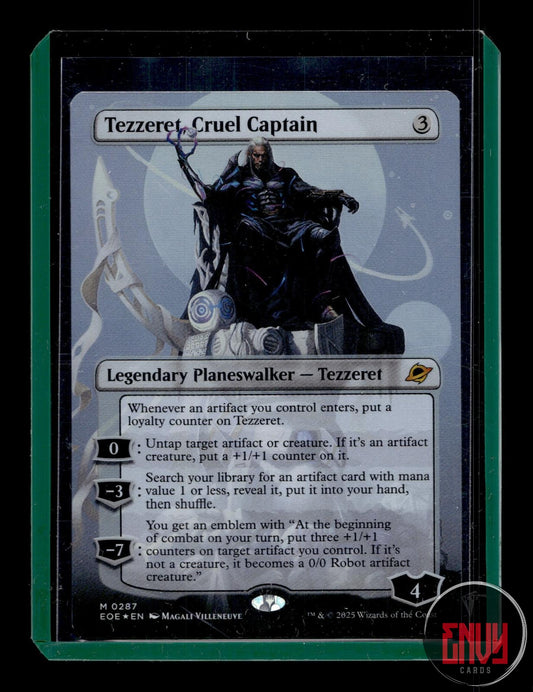 Tezzeret, Cruel Captain, NM 287 Edge of Eternities Magic: The Gathering Foil