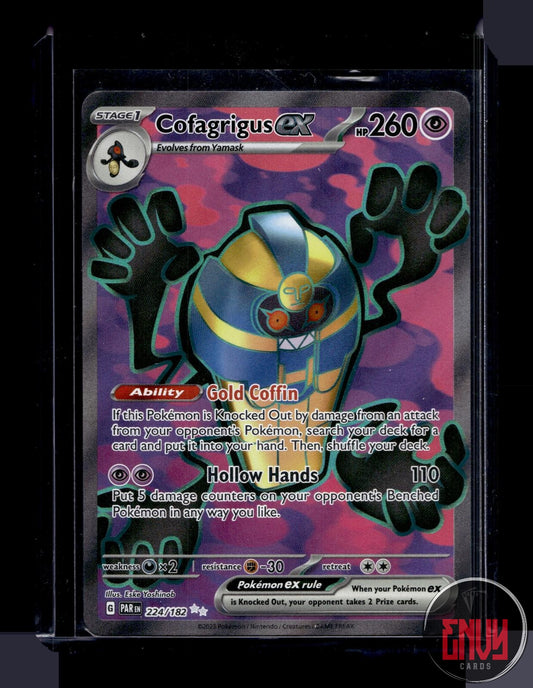 Cofagrigus ex Near Mint 224/182 Ultra Rare Paradox Rift Pokemon