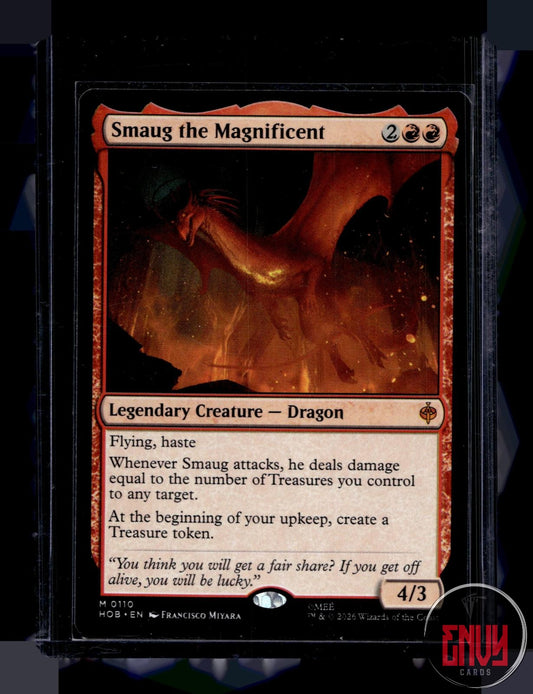 Smaug the Magnificent Near Mint 110 Mythic The Hobbit Magic: The Gathering