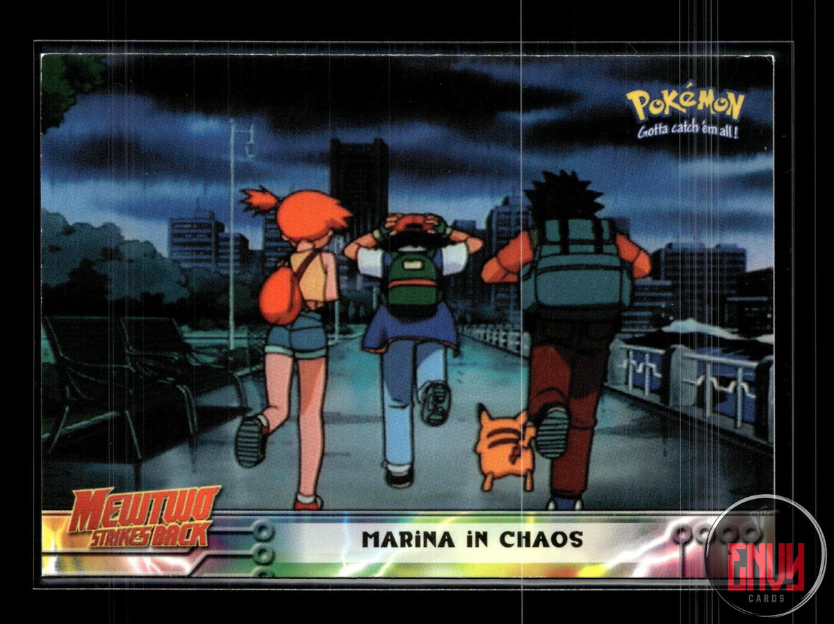 Marina In Chaos LP #14 Topps The First Movie Trading Cards Pokemon