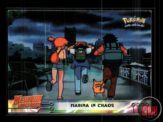 Marina In Chaos LP #14 Topps The First Movie Trading Cards Pokemon