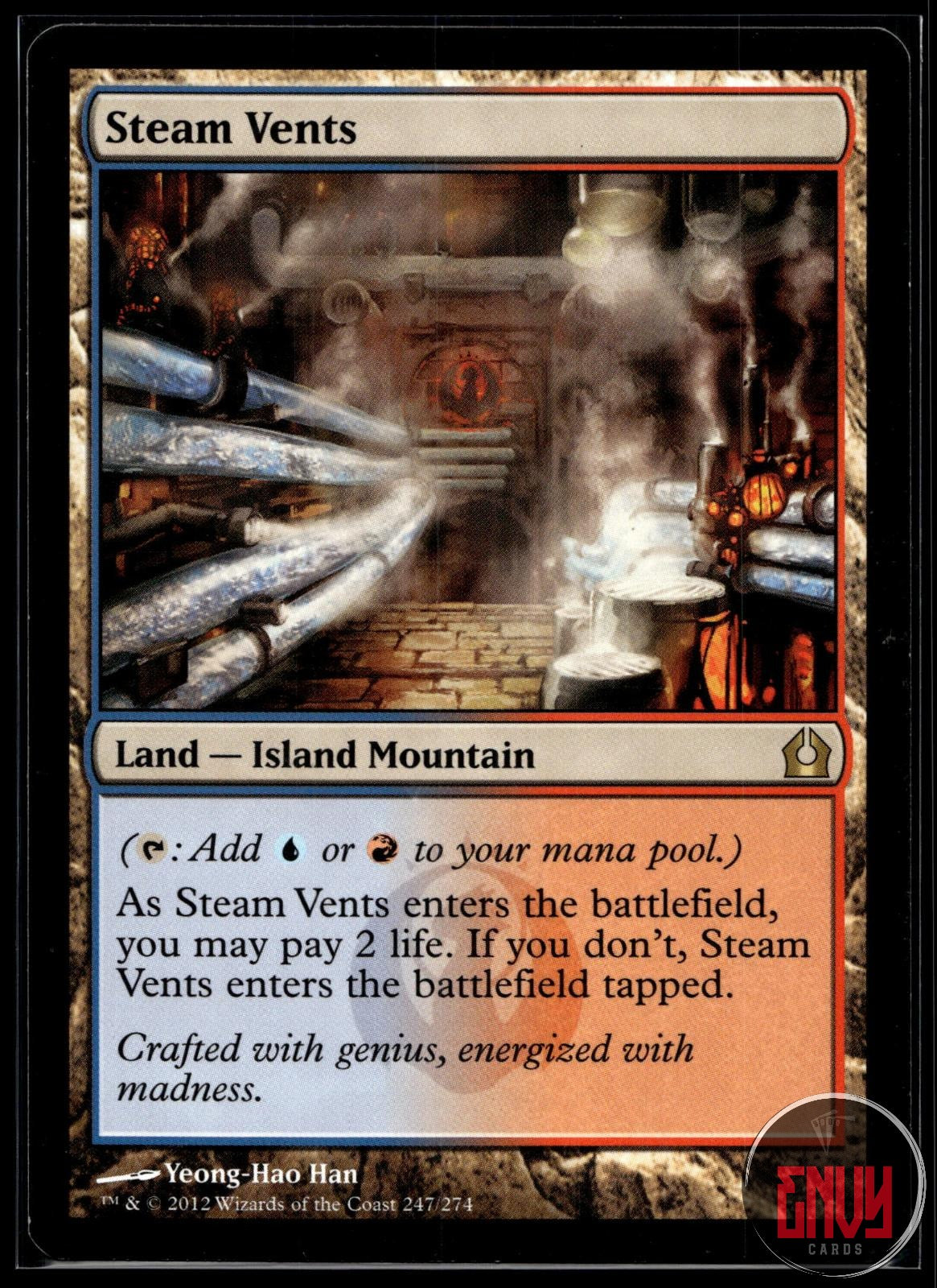 Steam Vents Near Mint 247 Rare Return to Ravnica