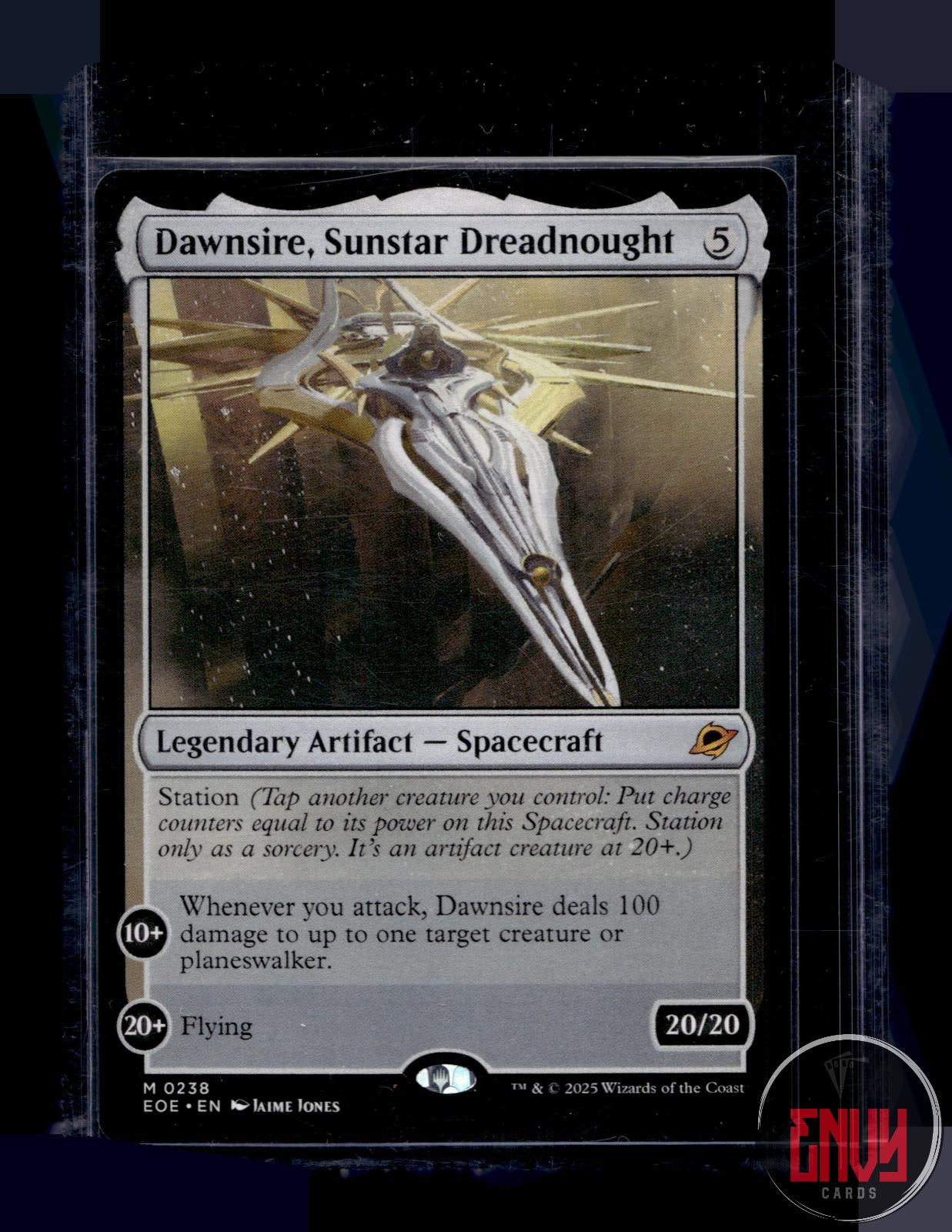 Dawnsire, Sunstar Dreadnought NM 238 Edge of Eternities Magic: The Gathering