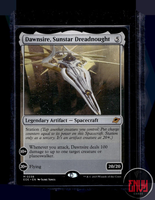 Dawnsire, Sunstar Dreadnought NM 238 Edge of Eternities Magic: The Gathering