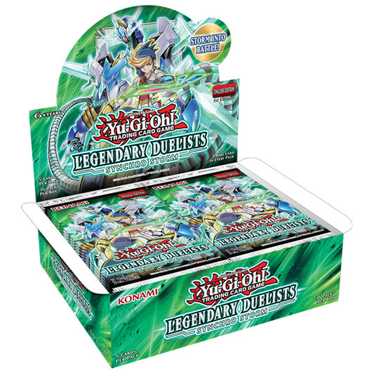 Yu-Gi-Oh: Legendary Duelists- Synchro Storm Booster Display