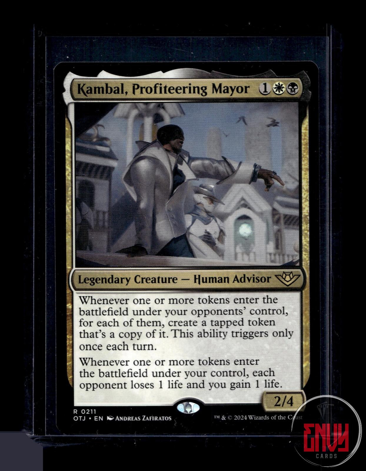 Kambal, Profiteering Mayor Lightly Played 211 Rare Outlaws of Thunder Junction