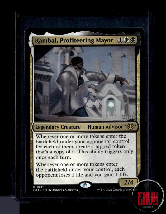 Kambal, Profiteering Mayor Lightly Played 211 Rare Outlaws of Thunder Junction