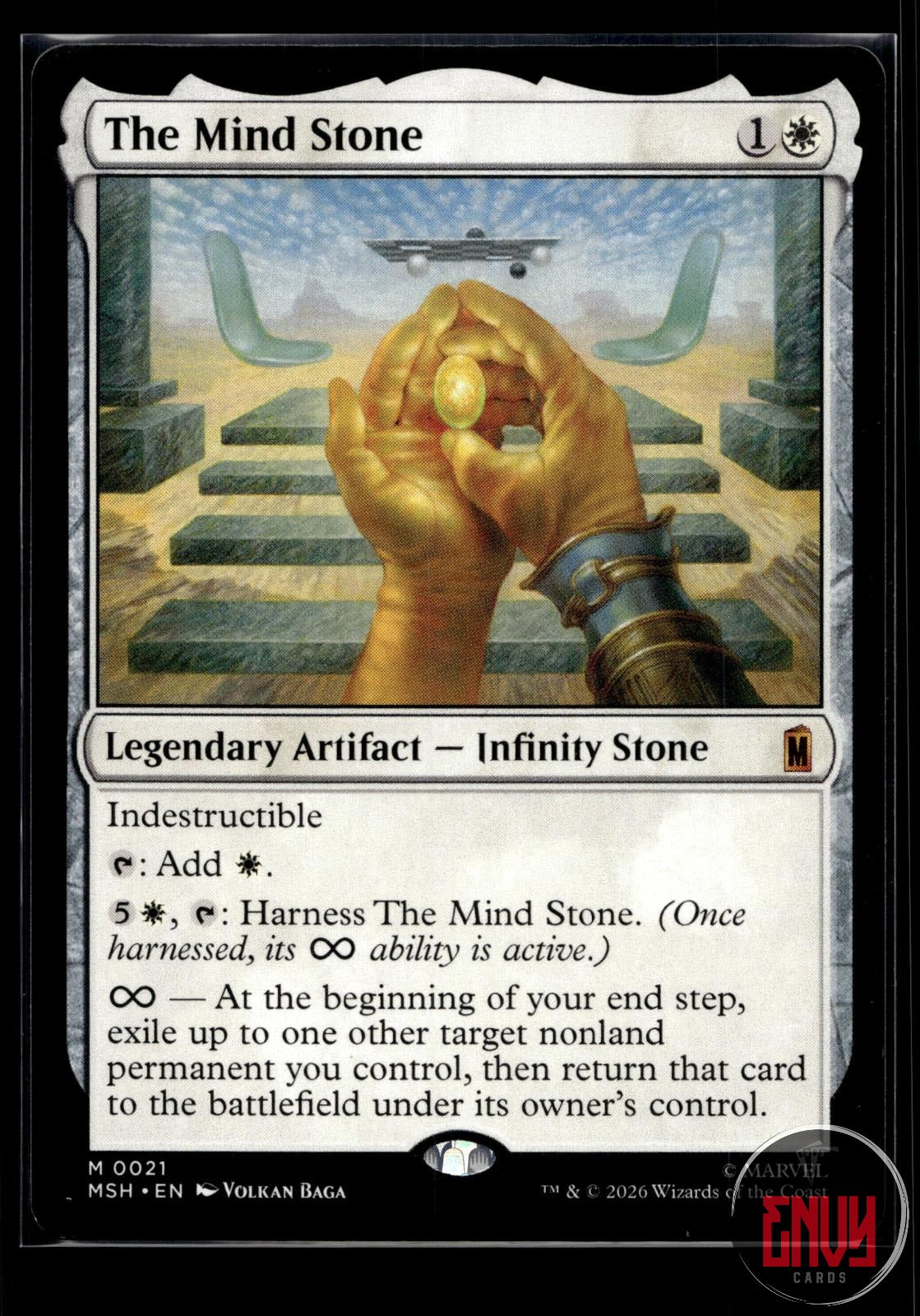 The Mind Stone Near Mint 21 Mythic Marvel Super Heroes