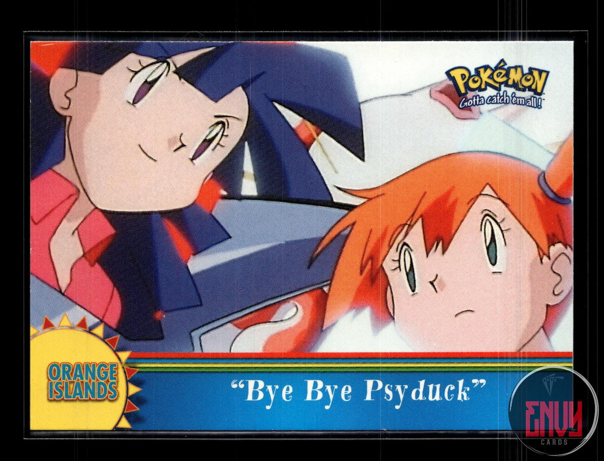 Bye Bye Psyduck LP #172 Topps Trading Cards Series 3 Pokemon