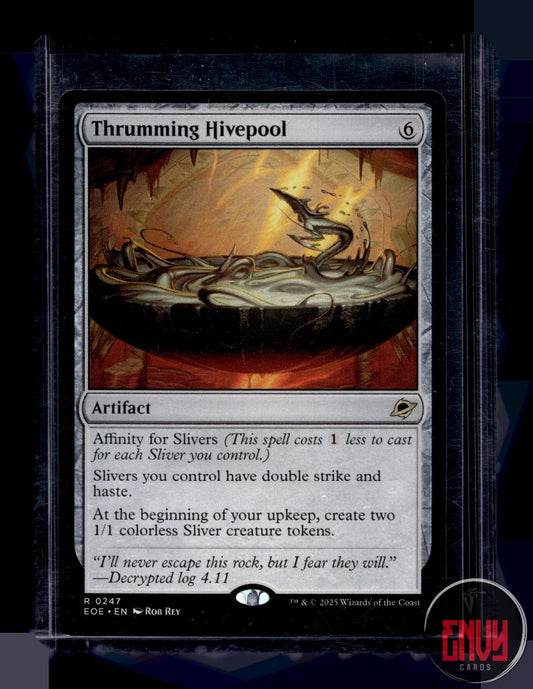Thrumming Hivepool Near Mint 247 Rare Edge of Eternities Magic: The Gathering