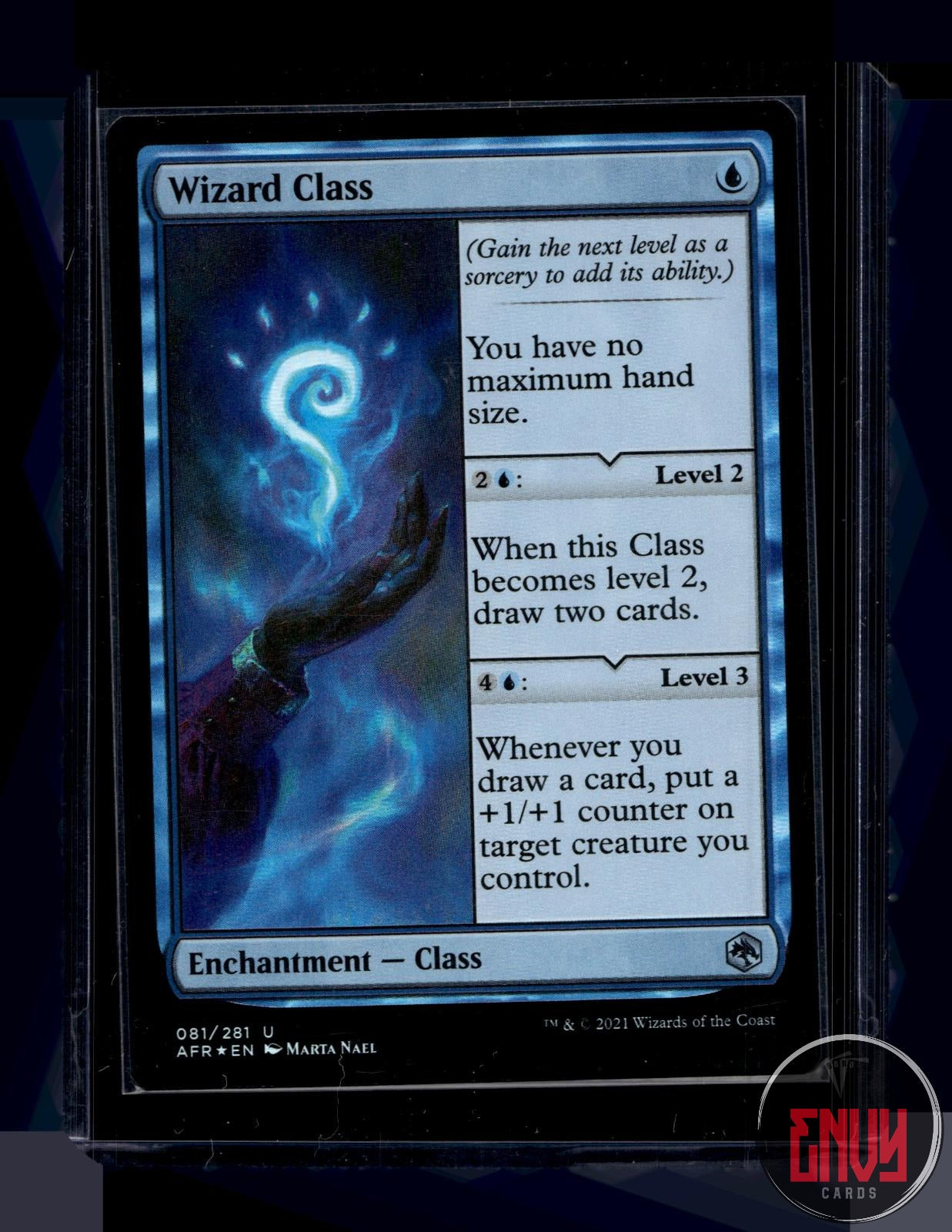 Wizard Class NM 81 Adventures in the Forgotten Realms Magic: The Gathering Foil