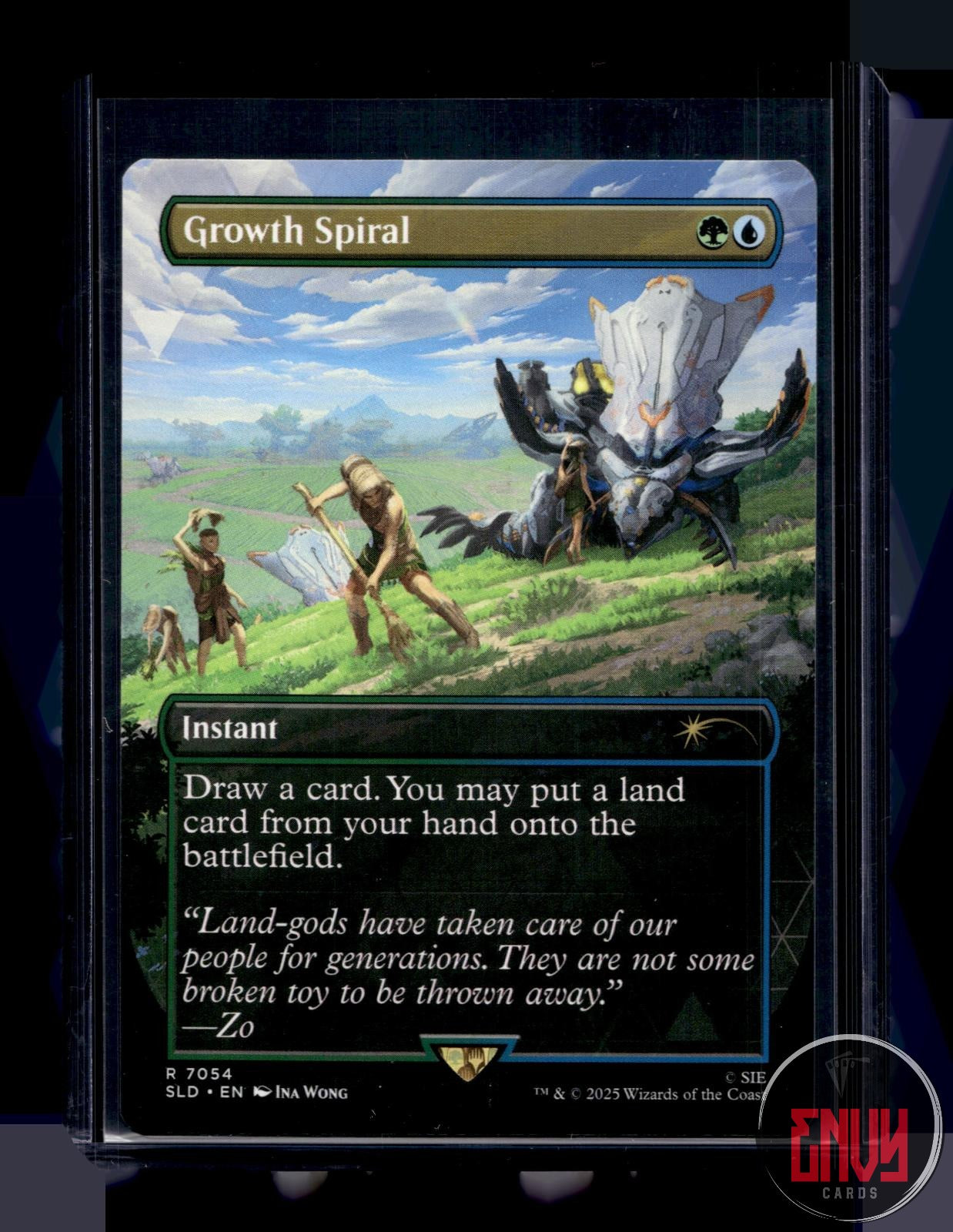 Growth Spiral Near Mint 7054 Rare Secret Lair Drop Series Magic: The Gathering