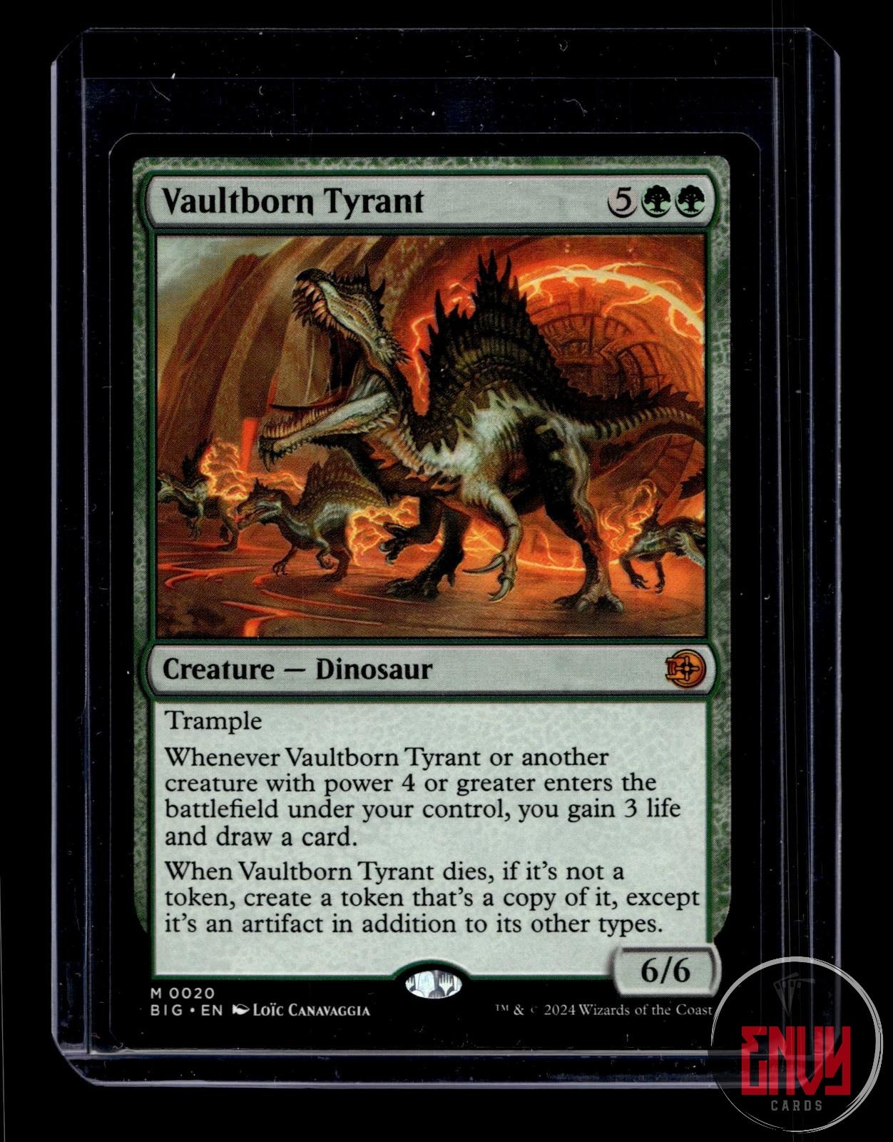 Vaultborn Tyrant LP 20 Mythic Outlaws of Thunder Junction: The Big Score