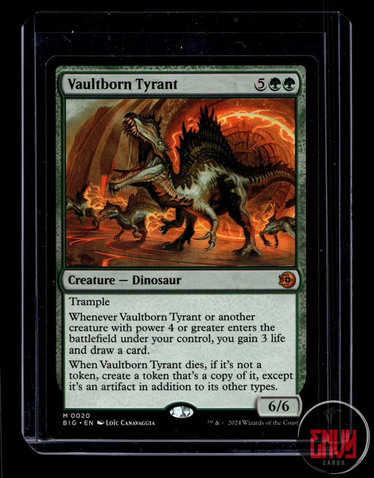 Vaultborn Tyrant LP 20 Mythic Outlaws of Thunder Junction: The Big Score