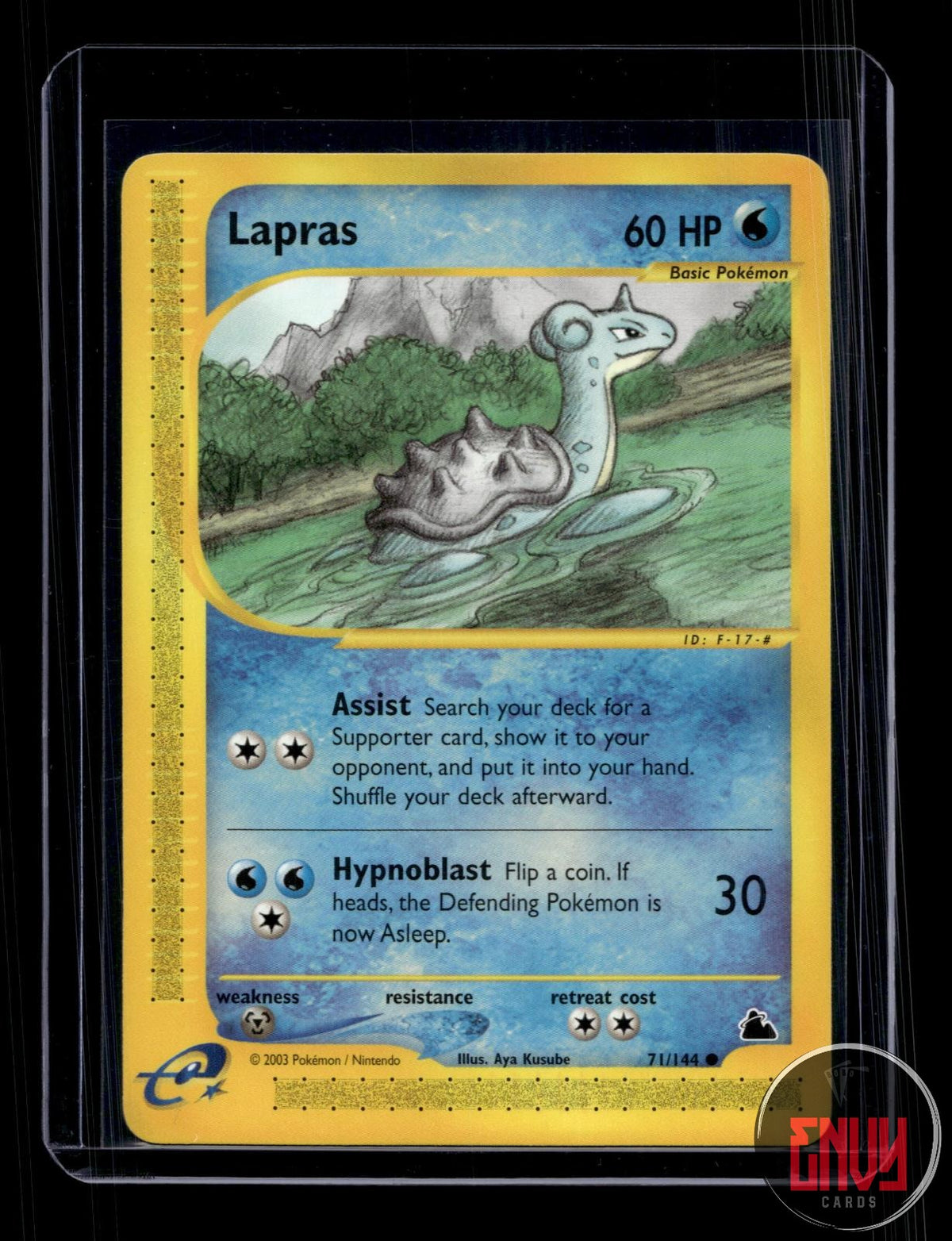 Lapras Near Mint 71/144 Common Skyridge Pokemon