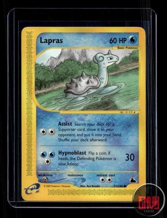 Lapras Near Mint 71/144 Common Skyridge Pokemon