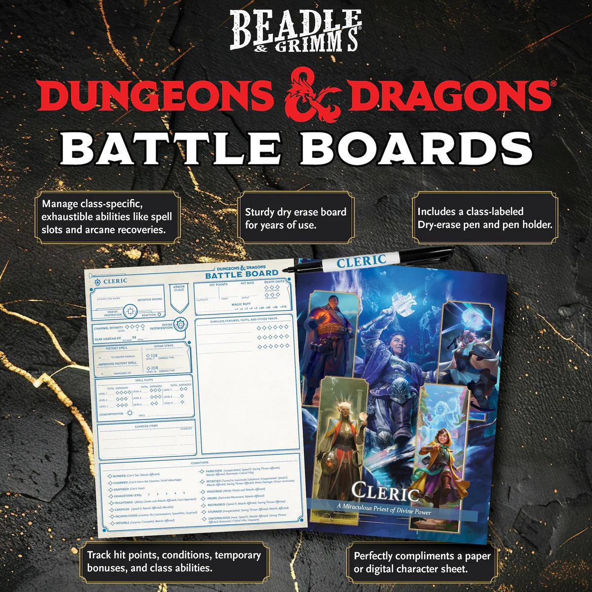 Beadle & Grimm's Dungeons & Dragons Battle Board