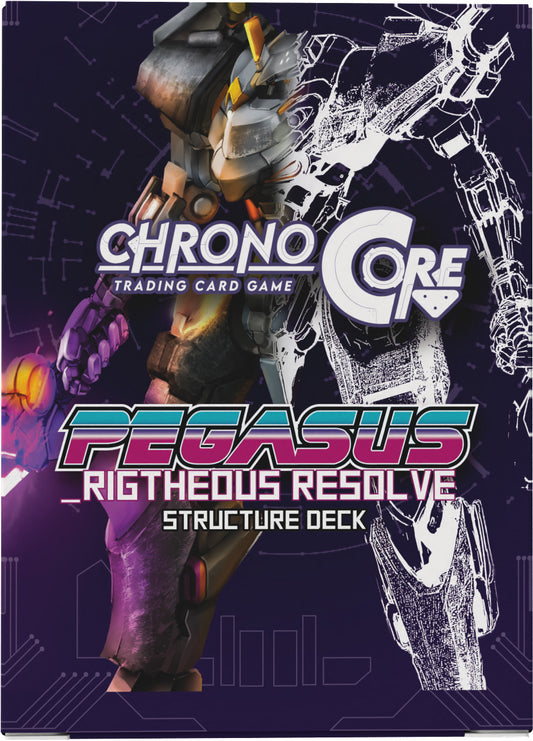 Chrono Core TCG: SD02 Pegasus - Righteous Resolve Structure Deck