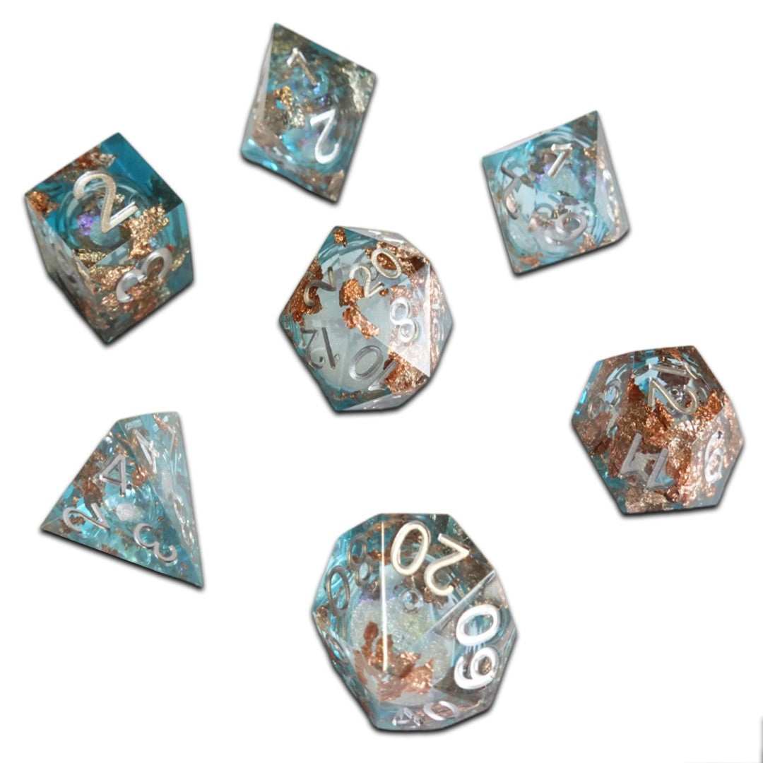 Chronicle RPG Accessories: 7CT Liquid Core - Polyhedral Dice Set