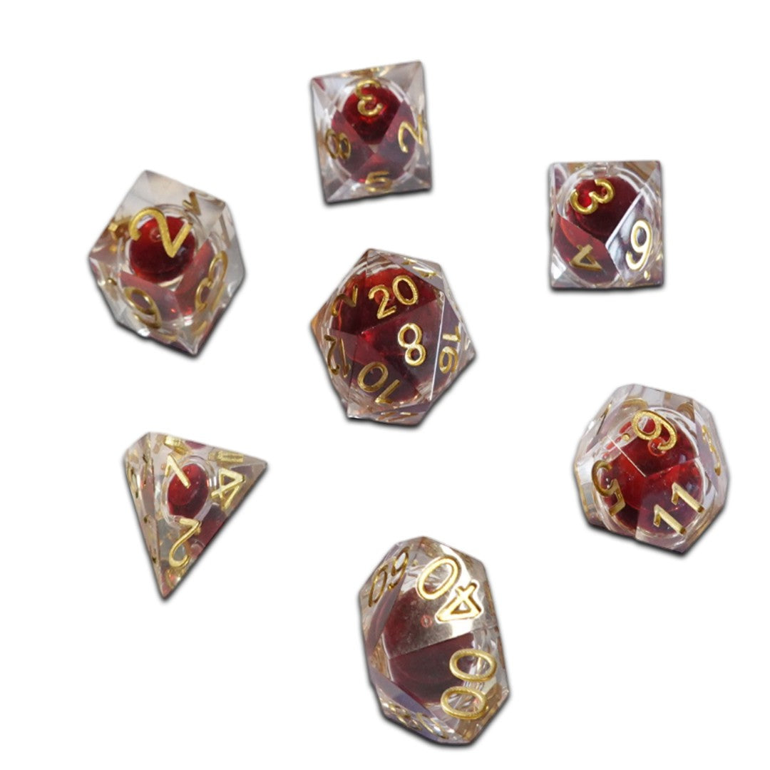 Chronicle RPG Accessories: 7CT Liquid Core - Polyhedral Dice Set