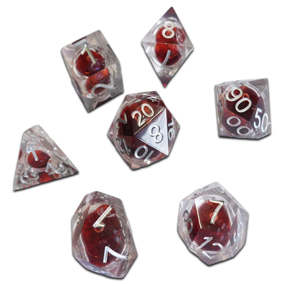 Chronicle RPG Accessories: 7CT Liquid Core - Polyhedral Dice Set
