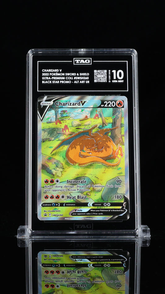 Charizard V SWSH260 Promo TAG 10