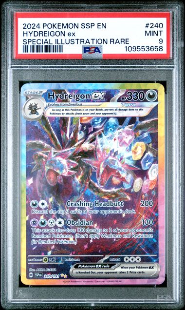 Hydreigon ex SIR Surging Sparks 240/191 PSA 10