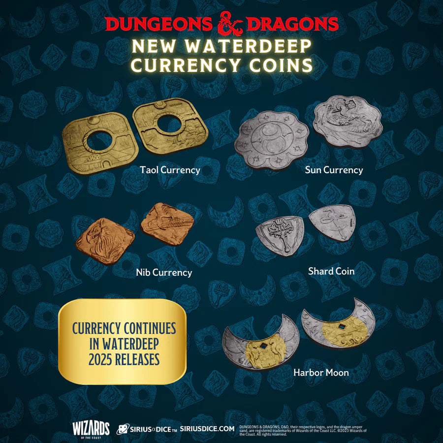 Dungeons & Dragons The Yawning Treasure Portal Pack: Waterdeep Collection - Sirius Dice
