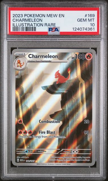 Charmeleon IR S&V 151 169/165 PSA 10
