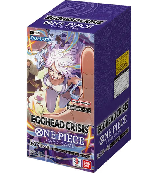 One Piece Card Game: Egghead Crisis EB-04 Japanese Booster Box