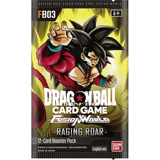 Dragon Ball Fusion World FB03 Raging Roar Booster Pack